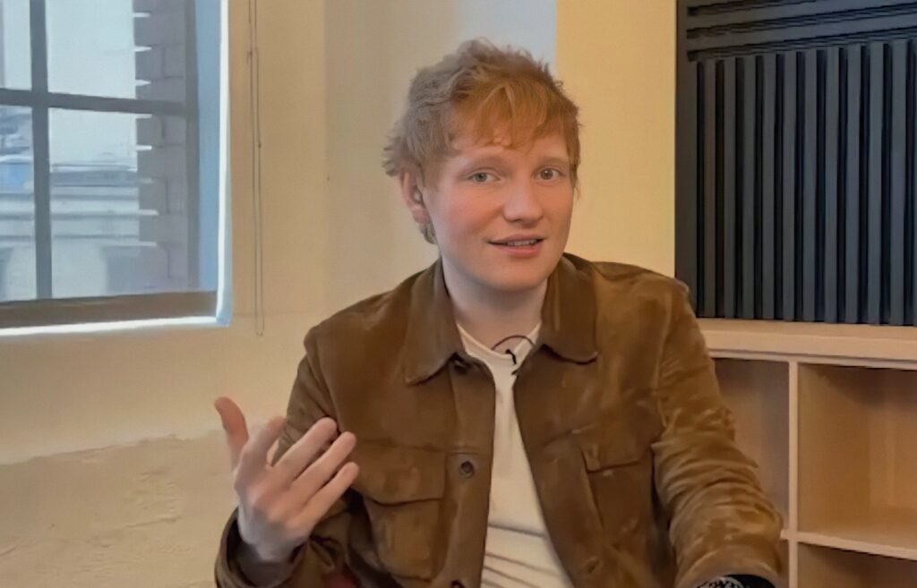 Ed Sheeran em entrevista para o Zach Sang Show