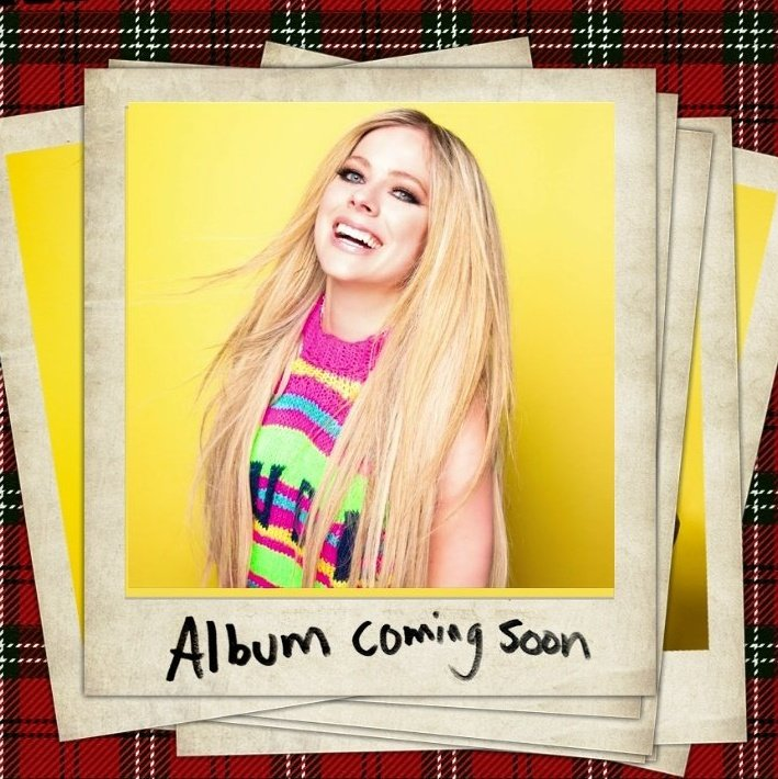 Avril Lavigne novo álbum: foto promocional