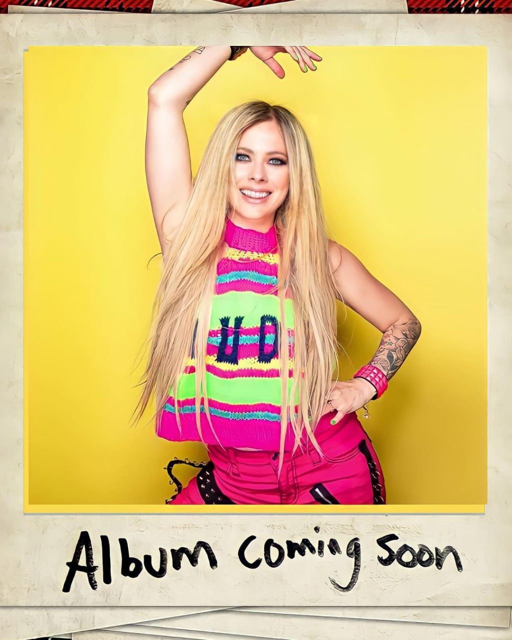 Avril Lavigne novo álbum: foto promocional