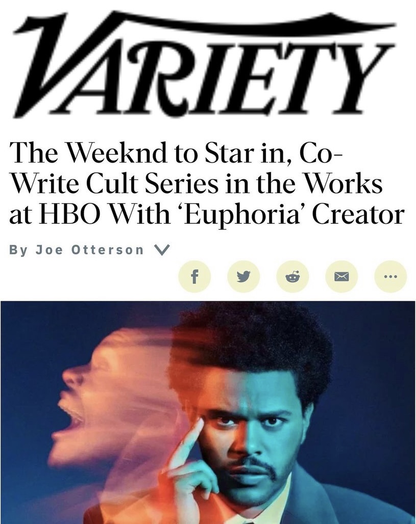 Anúncio da participação de The Weeknd na série “The Idol”