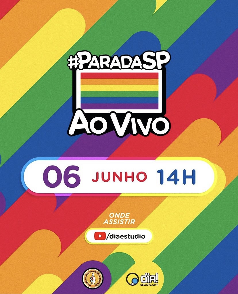 Chamada para a parada LGBT de São Paulo