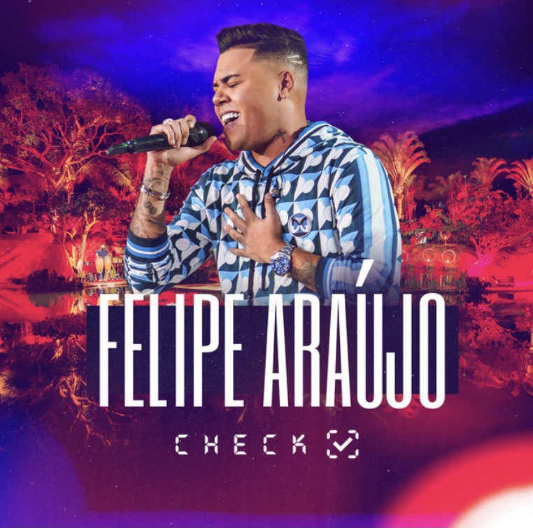 Felipe Araújo para a capa do álbum “Check”