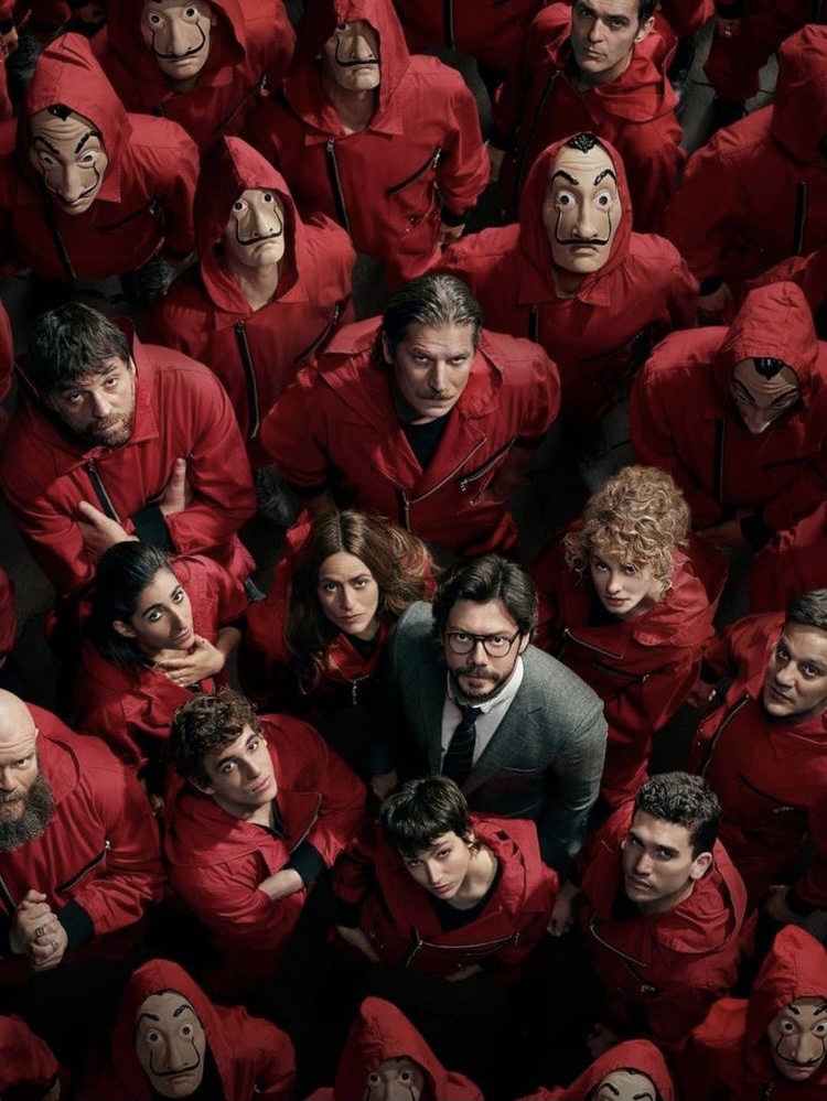 Foto divulgação “La Casa de Papel”