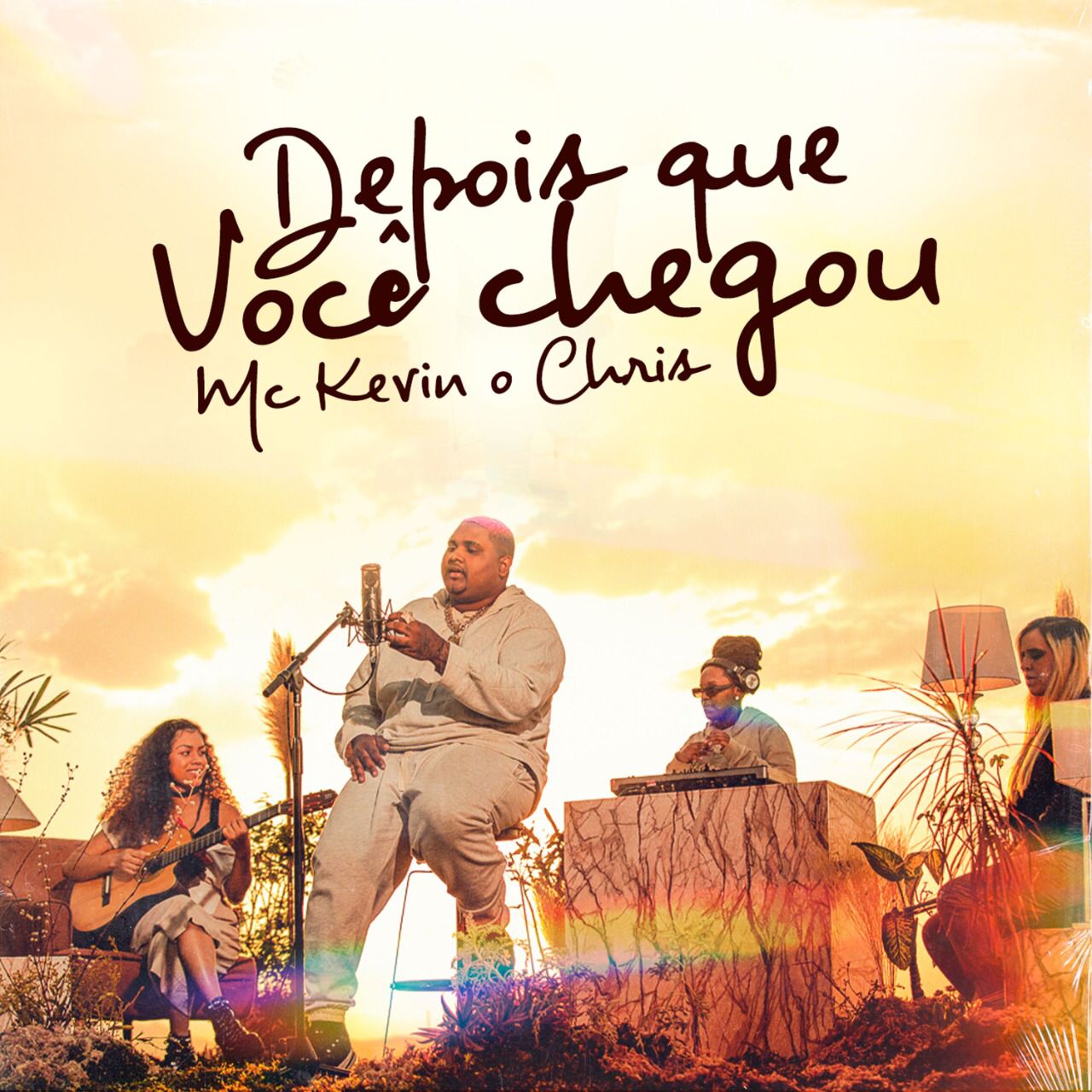 Kevin O Chris para a capa do single “Depois Que Você Chegou”