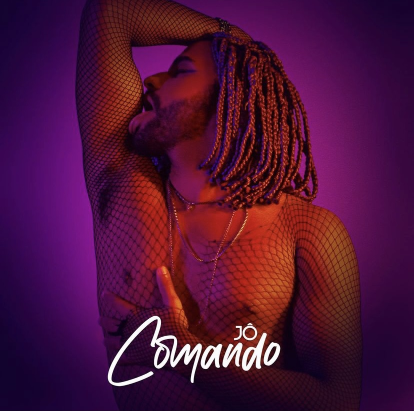 Jô para a capa do single “Comando”