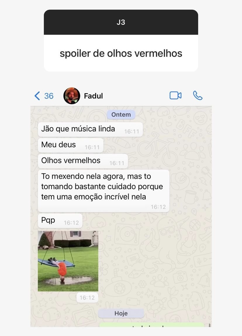 Conversa entre Jão e Fadul