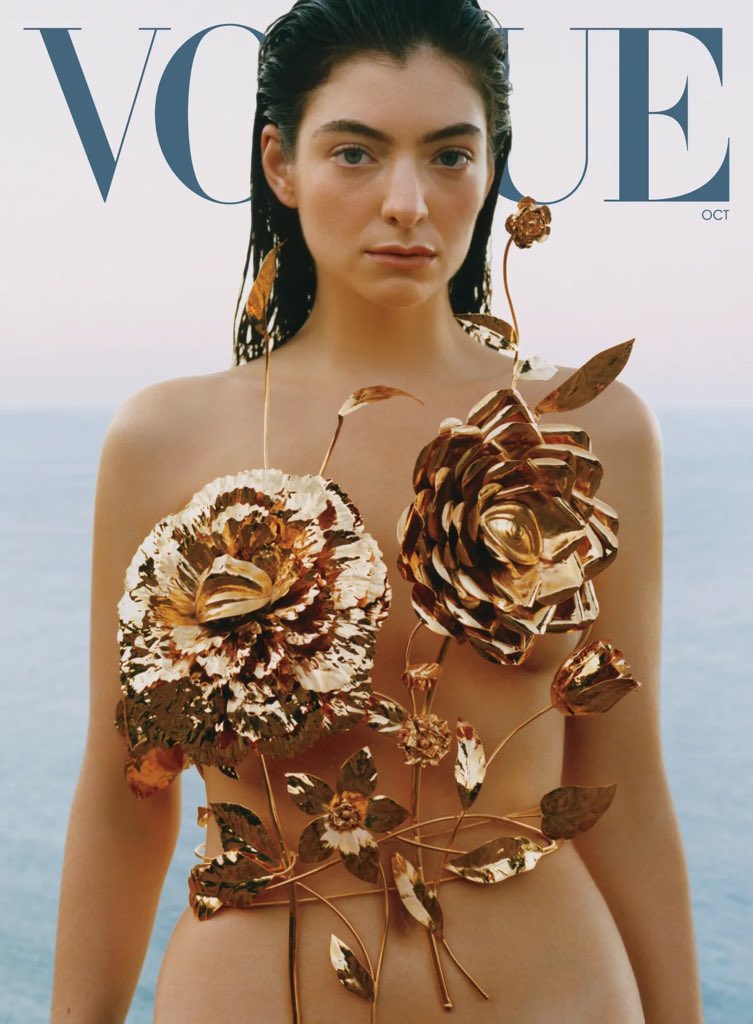 Capa da Vogue, Lorde divulga cover de "Break the Ice", de Britney Spears