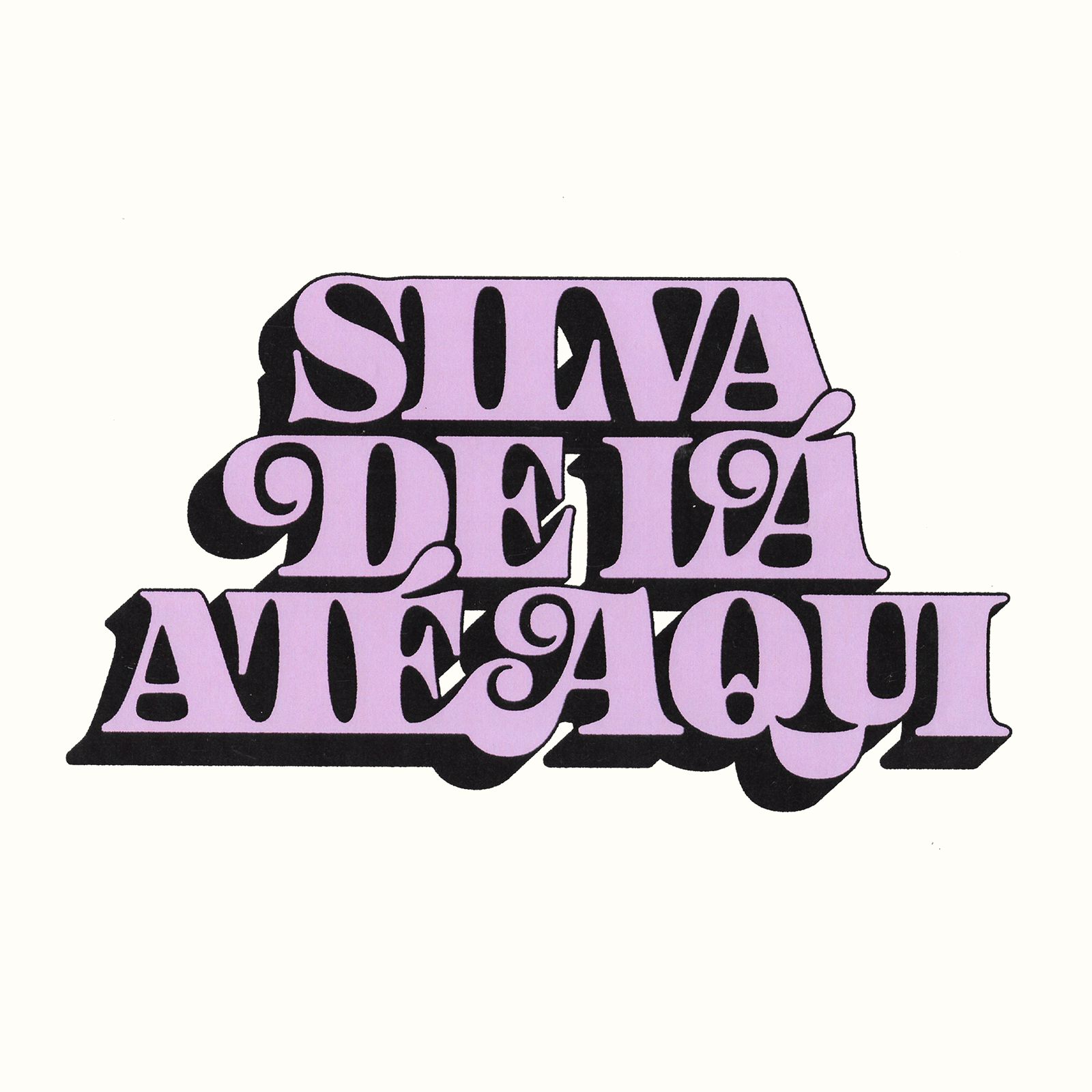 Capa do álbum "De Lá Até Aqui", de Silva