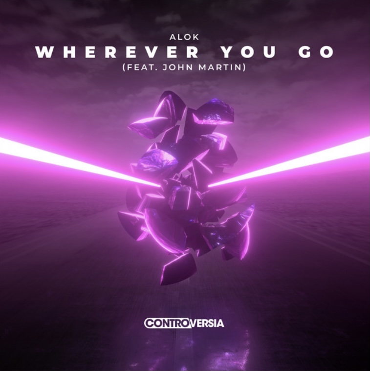 Capa do single “Wherever You Go”, de Alok e John Martin