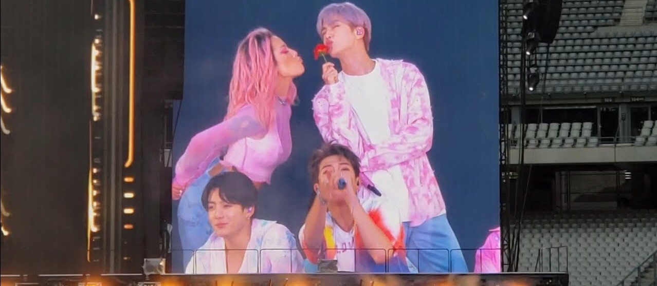 “Love Yourself: Speak Yourself Tour”: Halsey aparece de surpresa no show de BTS