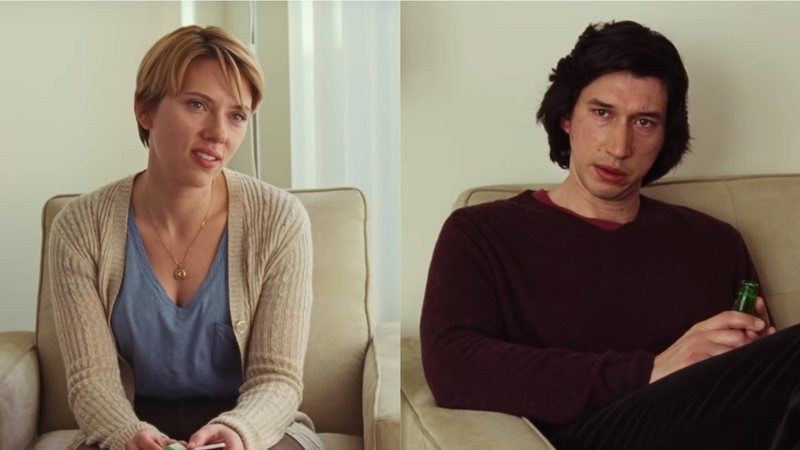 Filme estrelado por Scarlett Johansson e Adam Driver ganha data de estreia e trailers