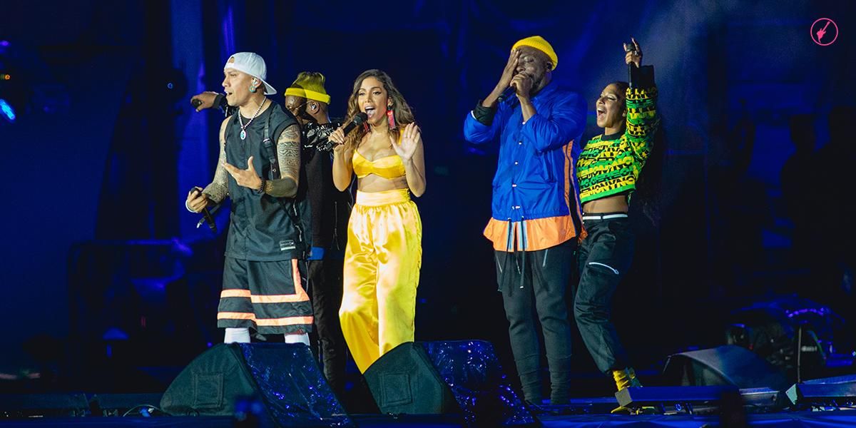 Black Eyed Peas se apresenta nesse sábado (5) e conta com participação de Anitta