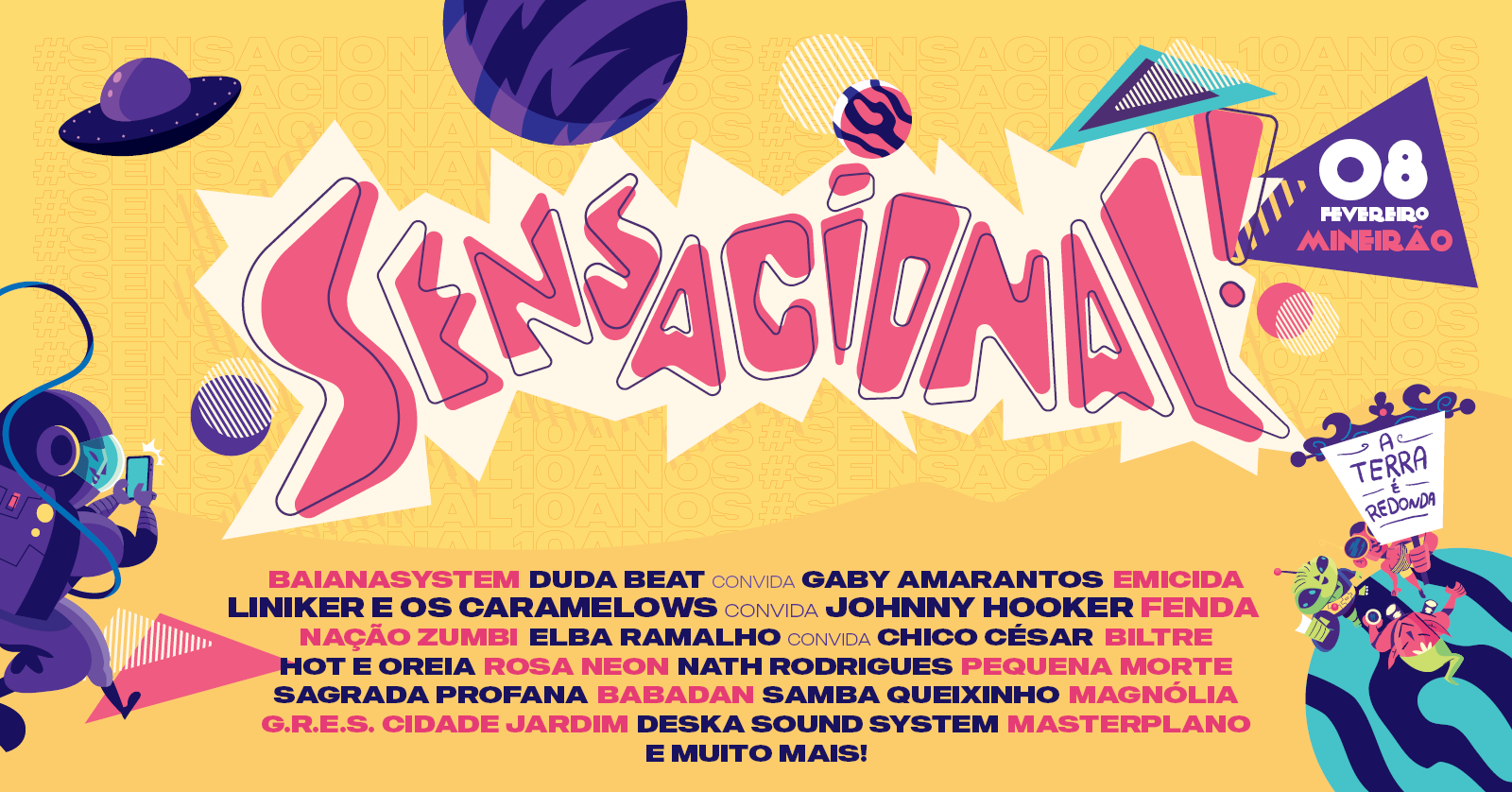 Festival Sensacional! Confira a programação completa do evento que promete estremecer BH