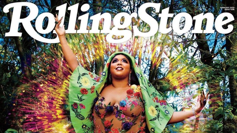 Representatividade! Lizzo estampa capa da Rolling Stones desse mês