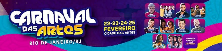 Carnaval das Artes reúne grandes artistas e vira lote para o festival no Rio de Janeiro