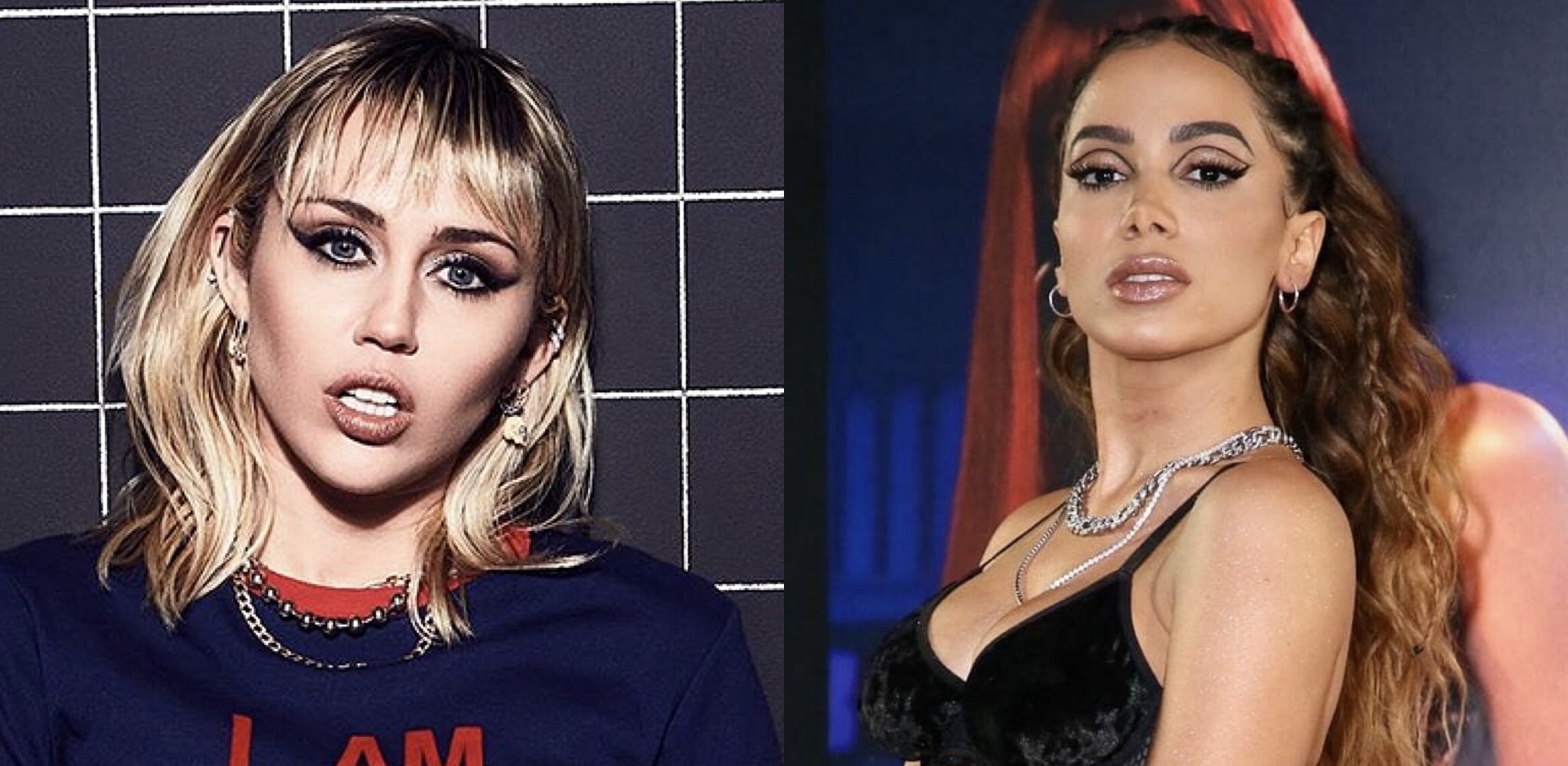 Miley Cyrus convida Anitta para participação de live compartilhada no Instagram