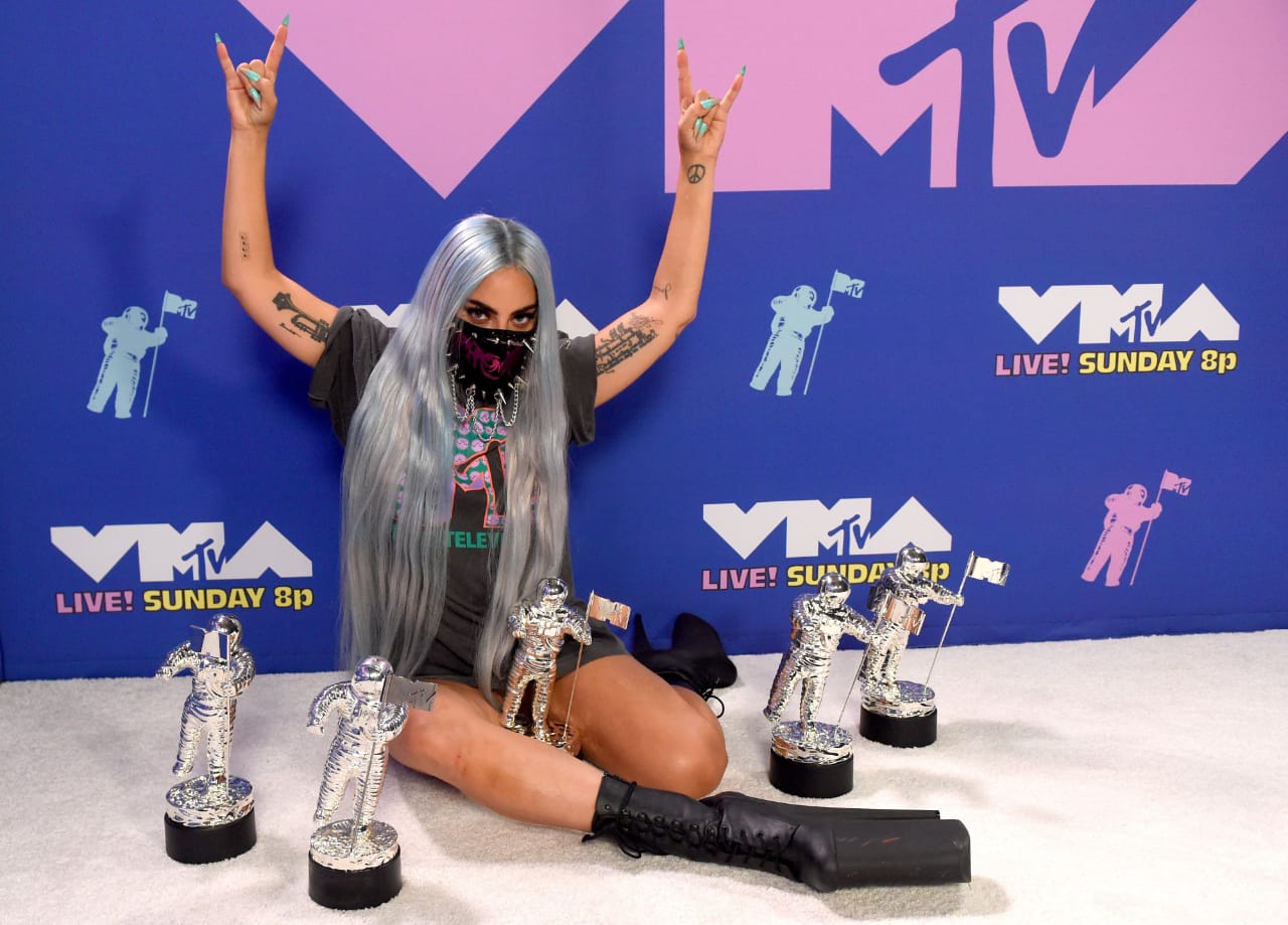 Lady Gaga é a maior vencedora do VMA 2020; veja a lista de premiados