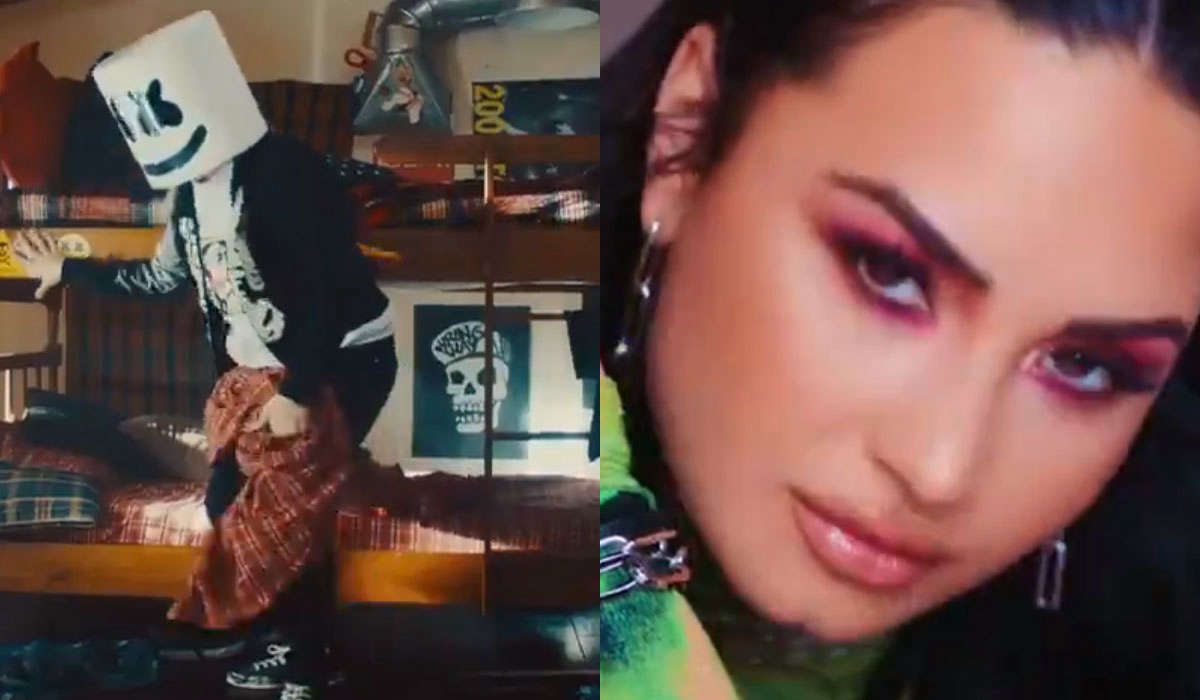 Demi Lovato e Marshmello lançam clipe de “Ok Not To Be Ok” chamando atenção para prevenção ao suicídio