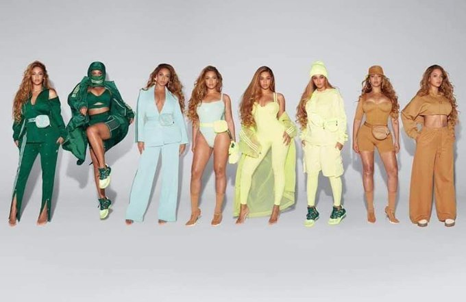 Beyoncé aparece deslumbrante em fotos de sua nova coleção para a Adidas x IVYPARK