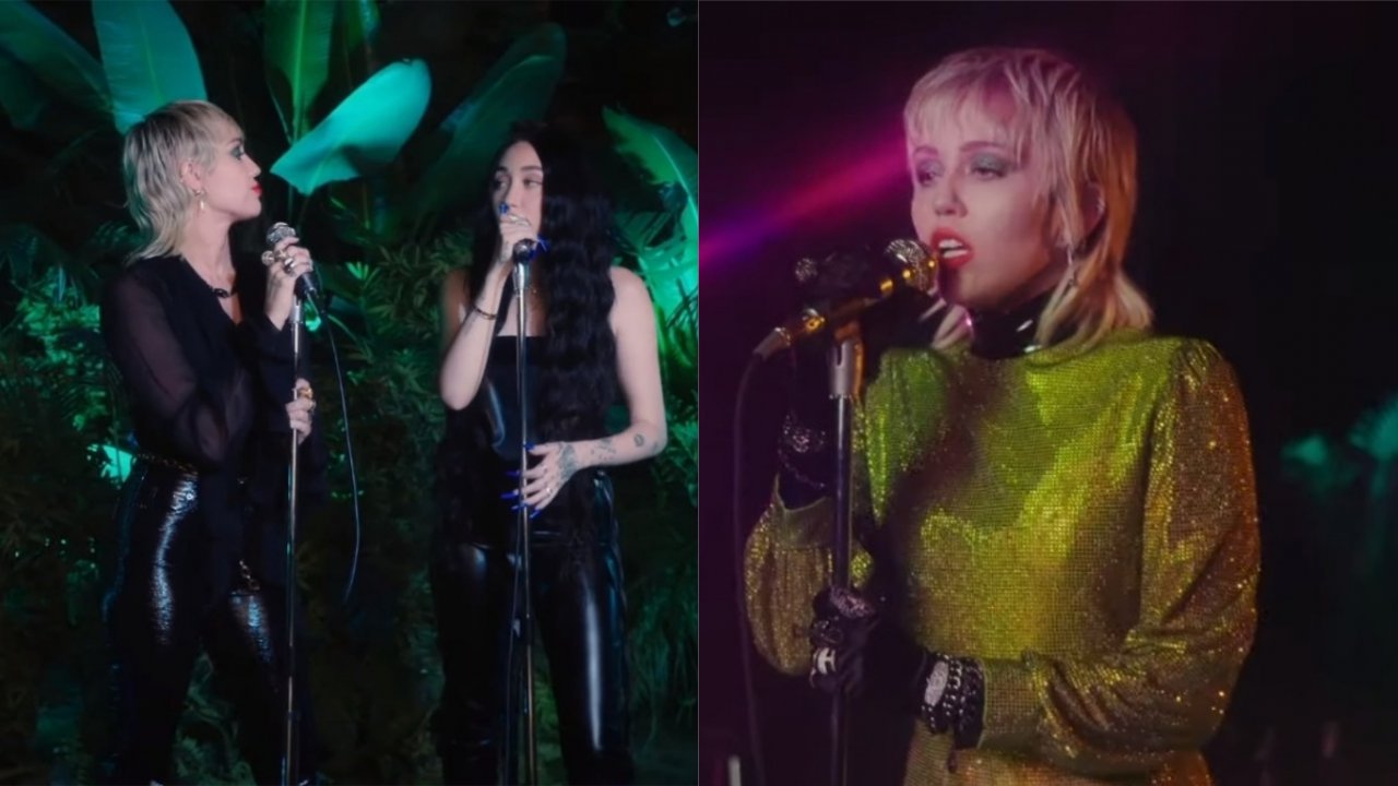 Miley Cyrus Participa De Especial Do “acústico Mtv” E Canta Ao Lado De Sua Irmã Noah Cyrus 3823