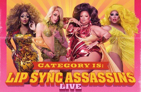 "Lip Sync Assassins Live": Estrelas de Drag Race anunciam espetáculo no Brasil