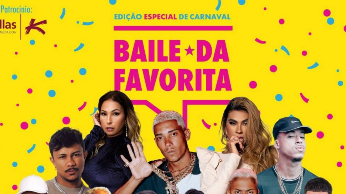 Baile da Favorita terá edição especial de carnaval