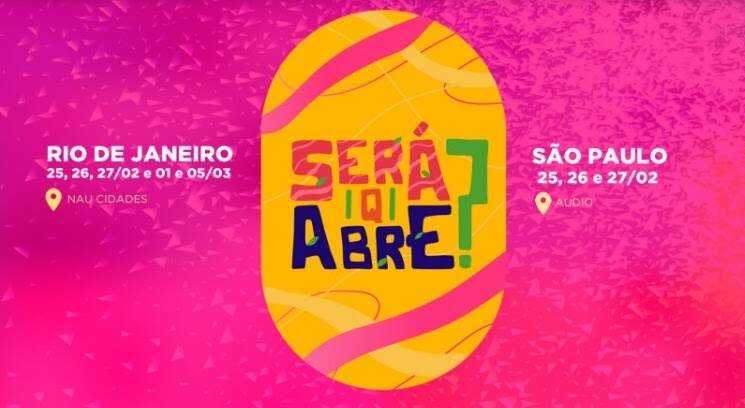 Festival “Será Q Abre?” celebra o amor livre no carnaval!