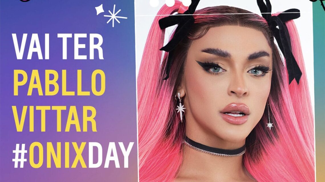 Pabllo Vittar será atração no #OnixDay ao lado de Doja Cat, Kehlani e Machine Gun Kelly