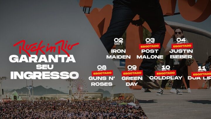 Rock in Rio do reencontro está com os ingressos esgotados para todos os dias