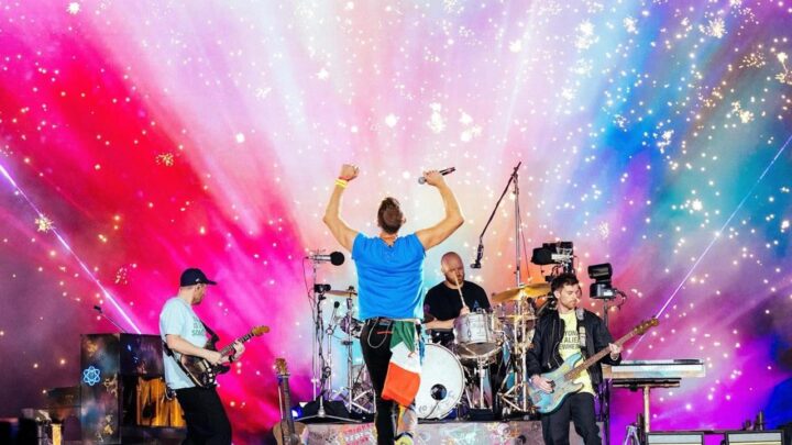 Coldplay segue em turnê no Brasil fora do Rock in Rio, com a “Music Of The Spheres World Tour”