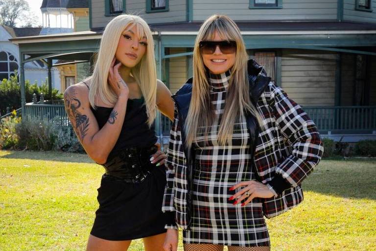 Pabllo Vittar grava reality show de moda com Heidi Klum