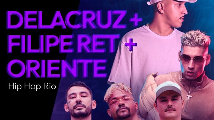 Oriente junto a Delacruz e Filipe Ret se apresentam no Hip Hop Rio