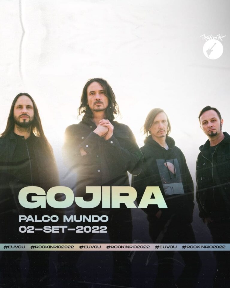 Rock in Rio 2022 Gojira se apresenta no Palco Mundo no dia 2 de setembro