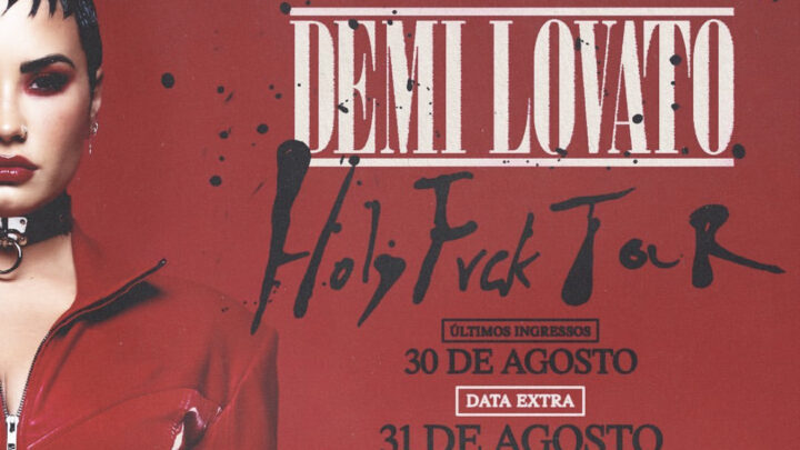 Demi Lovato anuncia show extra em São Paulo para “HOLY FVCK TOUR”