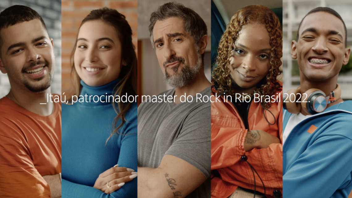  Liderado por Marcos Mion, time de criadores de conteúdo do Itaú para o Rock in Rio Brasil 2022 é anunciado