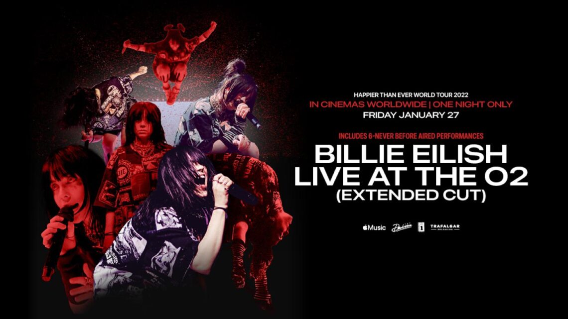 “Billie Eilish Live at The O2” chega aos cinemas por apenas uma noite!