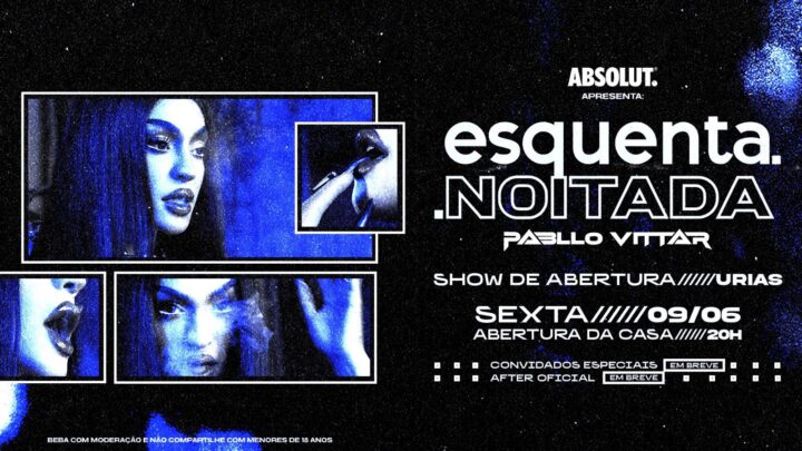 Pabllo Vittar anuncia o “Esquenta NOITADA”, no em comemoração ao “Mês do Orgulho LGBTQIAP+”