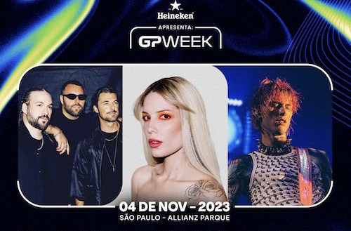 GPWeek 2023 anuncia shows de Machine Gun Kelly, Swedish House Mafia e Halsey em São Paulo