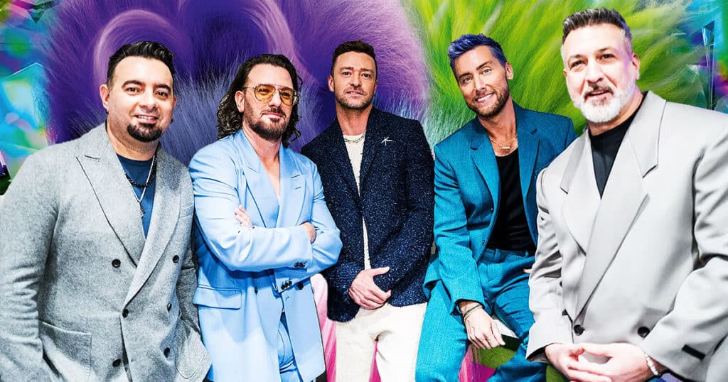 NSYNC lança “Better Place”, trilha sonora de “Trolls Band Together”