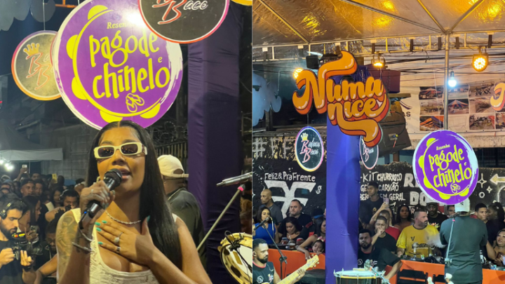 Ludmilla faz aparição surpresa na Resenha Pagode e Chinelo e anuncia turnê de Numance #3