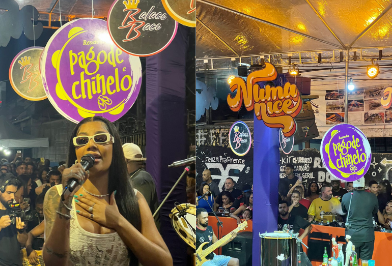 Ludmilla faz aparição surpresa na Resenha Pagode e Chinelo e anuncia turnê de Numance #3