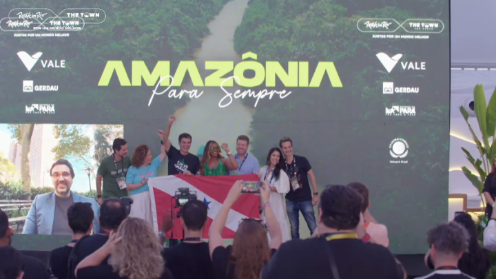 Amazônia para Sempre: Rock in Rio e The Town promovem espetáculo emocionante no Pará ampliando debate sobre as pautas da Amazônia e da COP 30